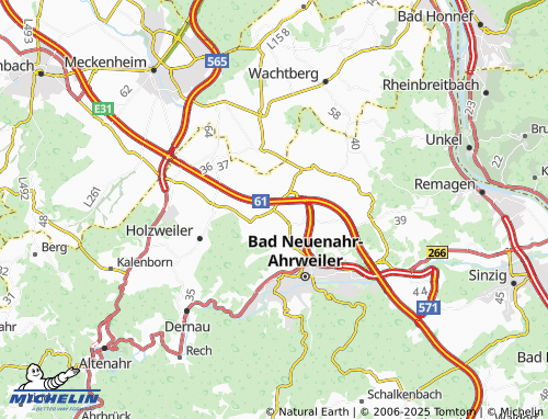 Carte MICHELIN Ringen - ViaMichelin