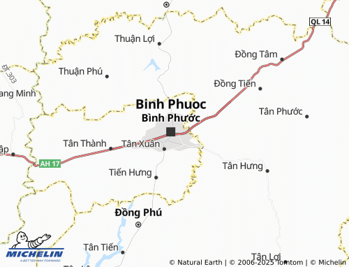 MICHELIN Tân Đồng map - ViaMichelin