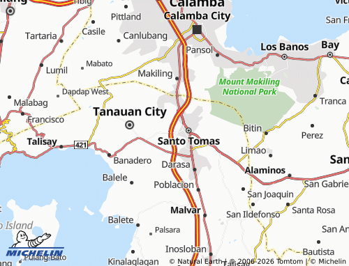 Mappa MICHELIN Pagaspas - ViaMichelin
