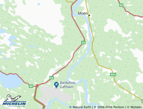 Mappa MICHELIN Andslimoen - ViaMichelin