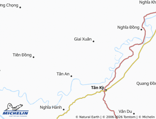 Mapa MICHELIN Nghĩa Phúc - ViaMichelin