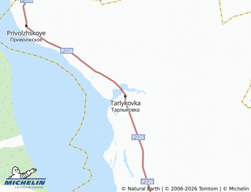 MICHELIN-Landkarte Tarlykovka - ViaMichelin