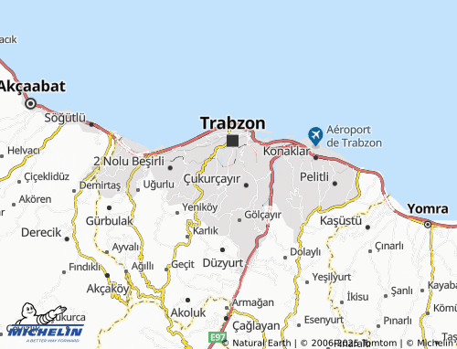 MICHELIN Beştaş map - ViaMichelin