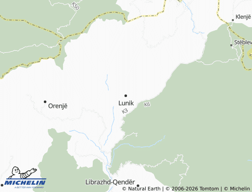 MICHELIN Lunik map - ViaMichelin
