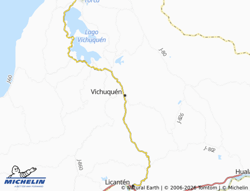 MICHELIN-Landkarte Vichuquén - ViaMichelin