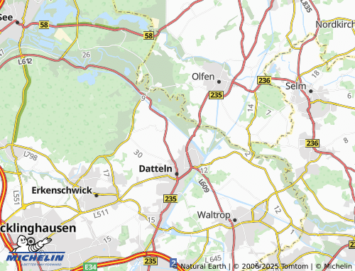 Carte MICHELIN Natrop - ViaMichelin