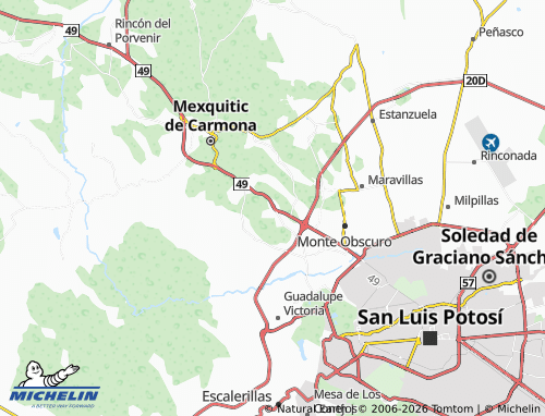 MICHELIN Los López map - ViaMichelin