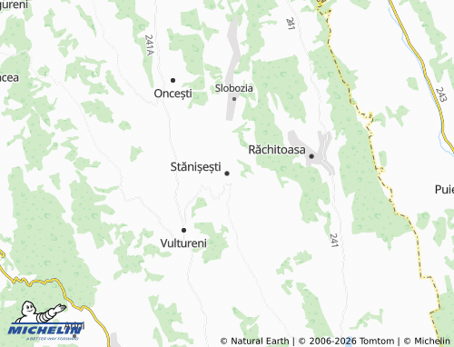 Mappa MICHELIN Stănișești - ViaMichelin