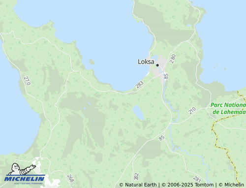 MICHELIN Hara map - ViaMichelin