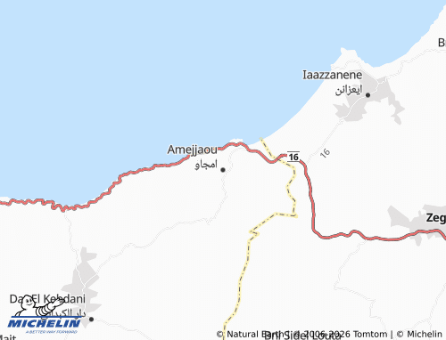 Mappa MICHELIN Amjaw - ViaMichelin