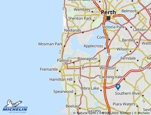 MICHELIN Bicton map - ViaMichelin
