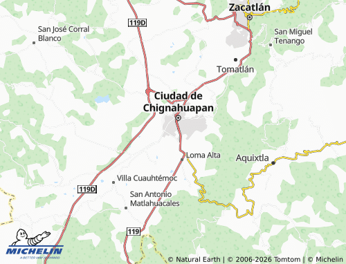MICHELIN El Pedregal map - ViaMichelin