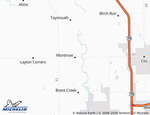 Mappa MICHELIN Montrose - ViaMichelin