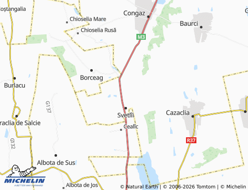 MICHELIN Alexeevca map - ViaMichelin
