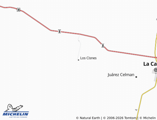 MICHELIN Los Cisnes map - ViaMichelin
