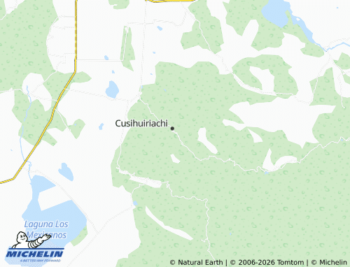 Mappa MICHELIN Cusihuiriachi Centro - ViaMichelin