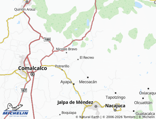 MICHELIN-Landkarte El Recreo - ViaMichelin