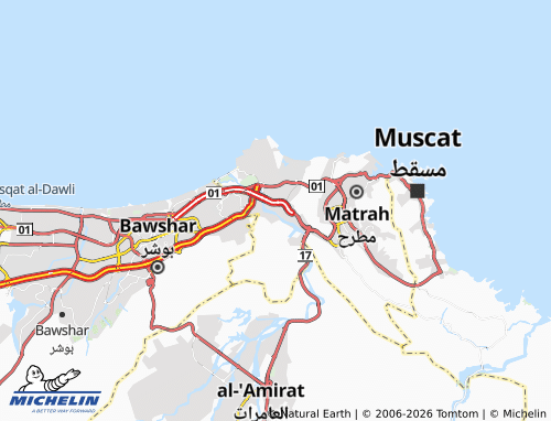 Mappa MICHELIN al-Watiyyah - ViaMichelin