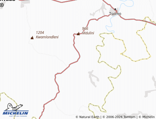 MICHELIN-Landkarte KwaDukatole - ViaMichelin