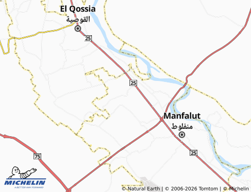 MICHELIN Beni Rafea map - ViaMichelin