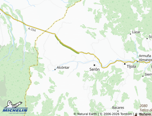 MICHELIN Los Choles map - ViaMichelin
