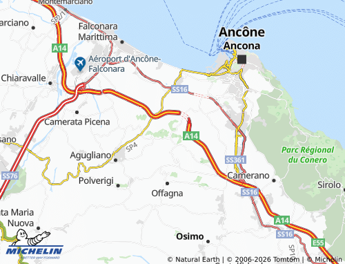 MICHELIN Sappanico map - ViaMichelin