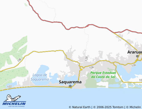 MICHELIN Rio Seco map - ViaMichelin