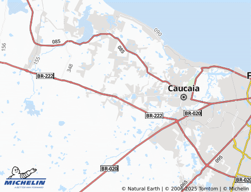 MICHELIN Genipabú map - ViaMichelin