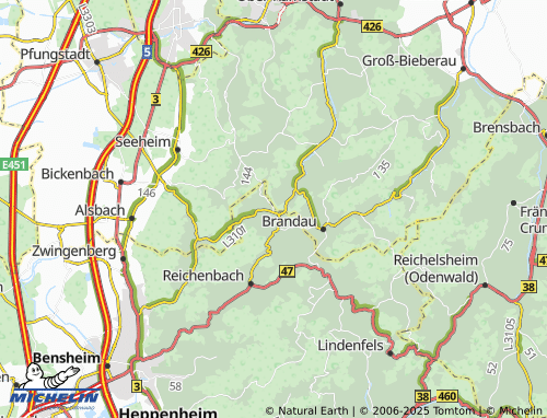 Mapa MICHELIN Schmal-Beerbach - ViaMichelin
