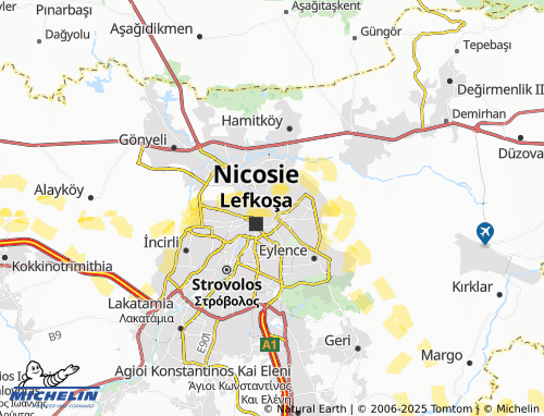 Mappa MICHELIN Kafesli - ViaMichelin