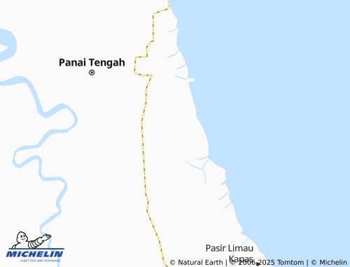 MICHELIN Panipahan Laut map - ViaMichelin