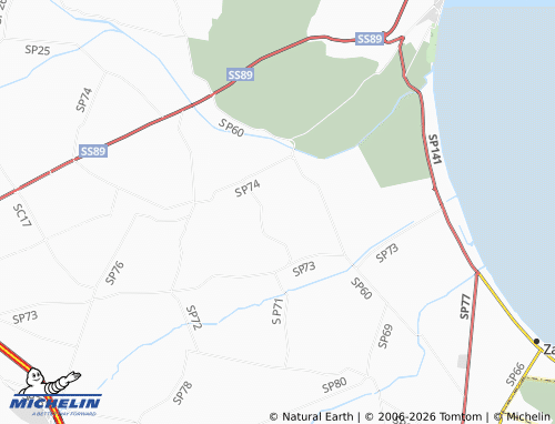 Mappa MICHELIN Masseria Barretta - ViaMichelin