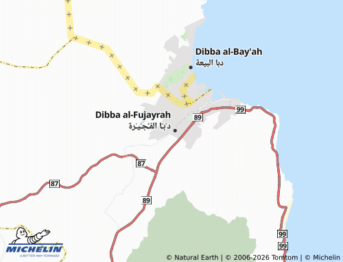 MICHELIN Al Nahda map - ViaMichelin