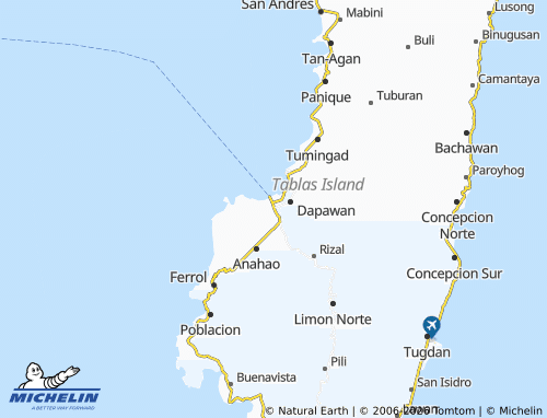 Mappa MICHELIN Liwanag - ViaMichelin