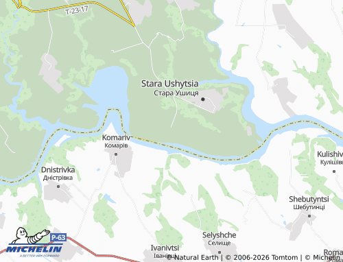 MICHELIN Horaivka map - ViaMichelin