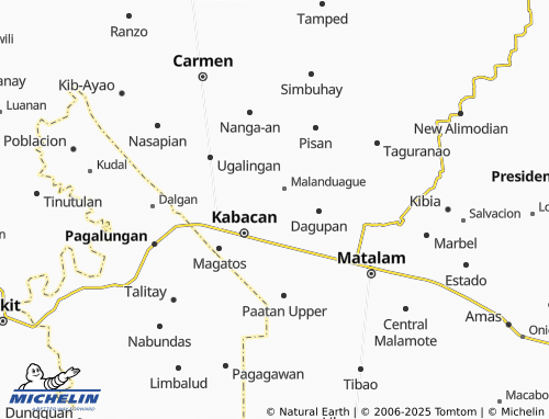 MICHELIN Aringay map - ViaMichelin