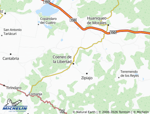 MICHELIN La Aurora map - ViaMichelin