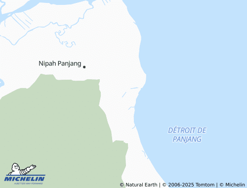 MICHELIN Sungai Sayang map - ViaMichelin
