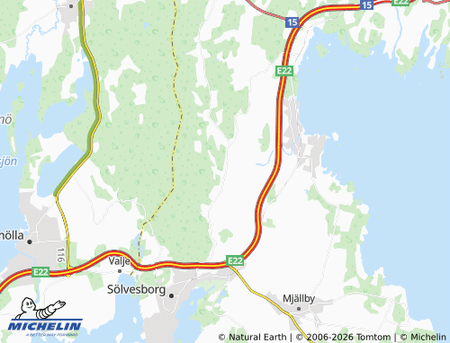 Mapa MICHELIN Gammalstorp - ViaMichelin