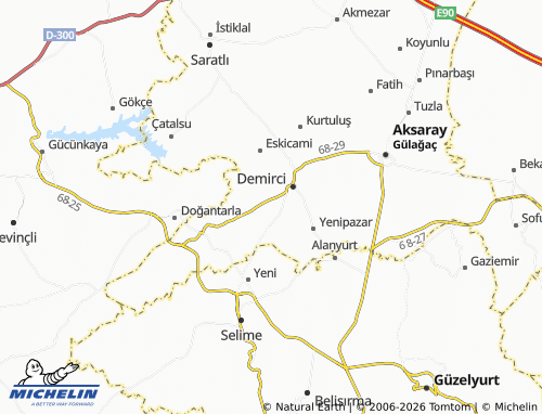 Mappa MICHELIN Kalealtı - ViaMichelin