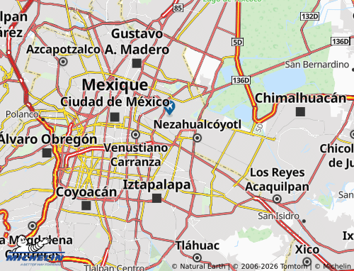 Mappa MICHELIN Ampliación Adolfo López Mateos - ViaMichelin