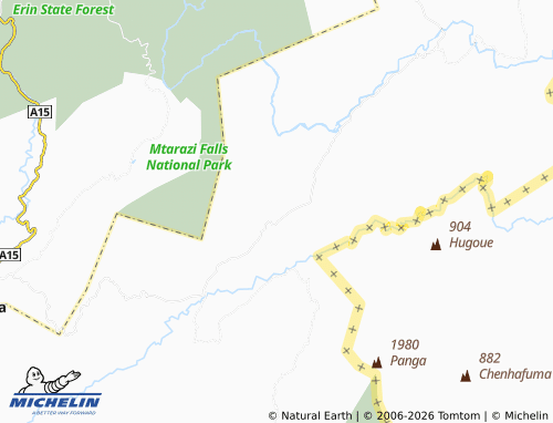 MICHELIN Hauna map - ViaMichelin