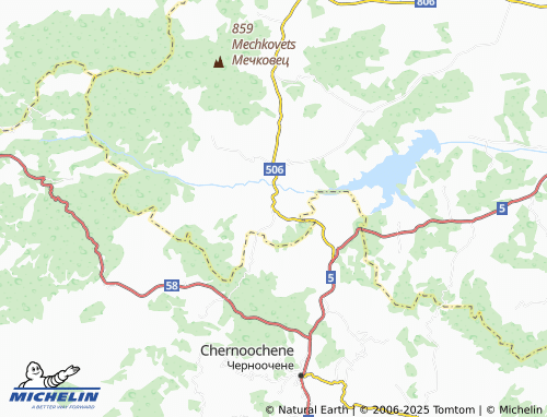Mapa MICHELIN Karamantsi - ViaMichelin