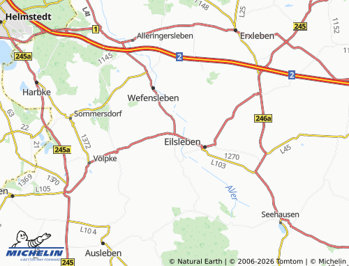 MICHELIN Ummendorf map - ViaMichelin