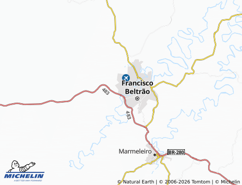 MICHELIN São Miguel map - ViaMichelin