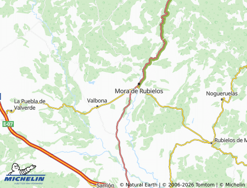 MICHELIN Las Canadas map - ViaMichelin