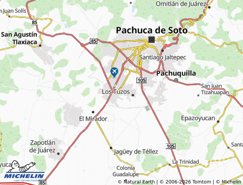 Carte MICHELIN La Colonia - ViaMichelin