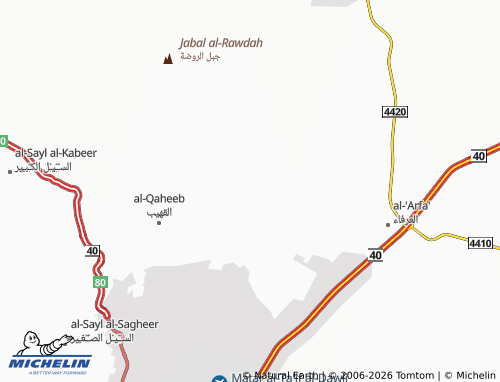 Carte MICHELIN al-Bawadi - ViaMichelin