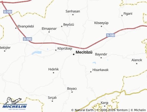 Mapa MICHELIN Mescit - ViaMichelin
