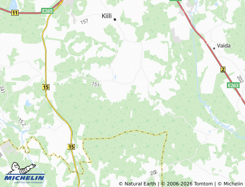 MICHELIN Piissoo map - ViaMichelin